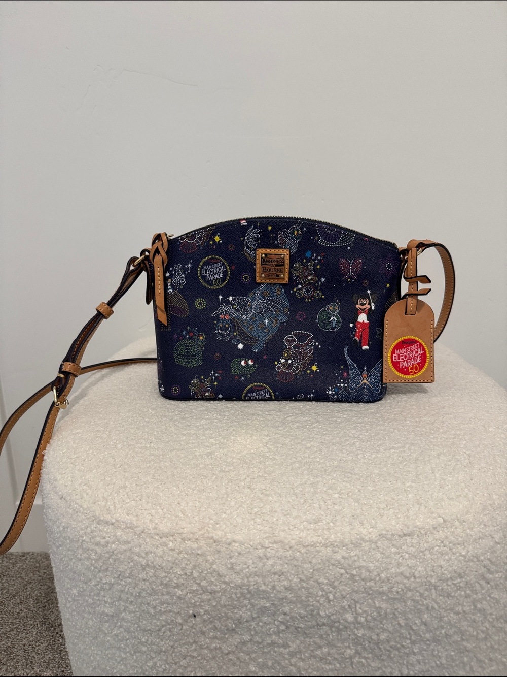 Dooney & Bourke Walt Disney Electrical Light Parade - 50th Celebration crossbody